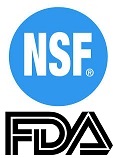 لوگوی NSF وFDA